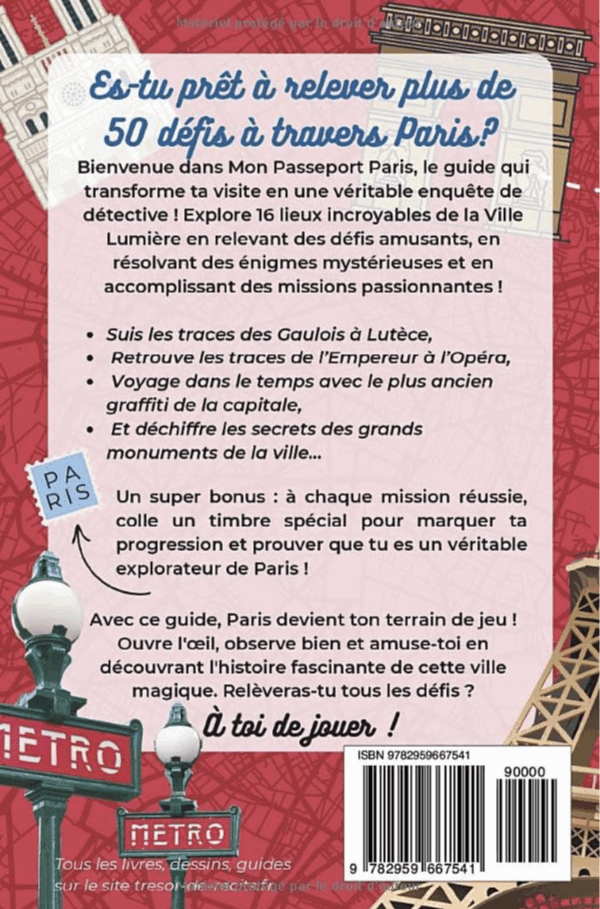 guide paris tresor de recits