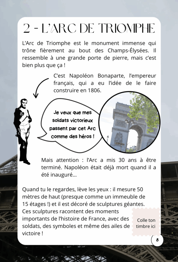 Mission Arc de Triomphe